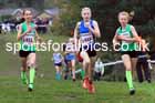 Girls Under-13s, 2022 National Cross Country Relays, Berry Hill Park, Mansfield.  Photo: David T. Hewitson/Sports for All Pics